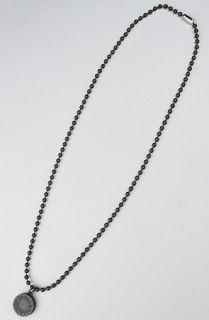 Caviar Cartel The Caviar Tin Necklace in Black