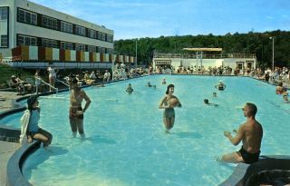South Fallsburg NY Schenks Hotel Venetian Swiming Pool