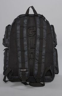 DGK The Tactics Backpack in Black Concrete