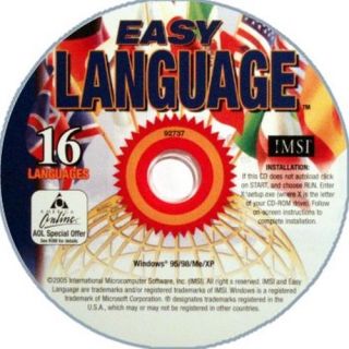 Learn to Speak FRENCH +15 Addl Languages TUTORIAL New PC CD ROM