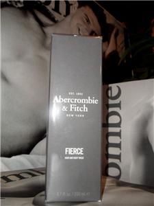 Abercrombie Fitch Fierce Hair Body Wash 6 7oz 200ml 100 Authentic