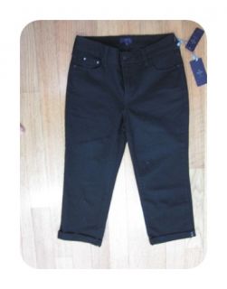 Your Daughters Jeans Black 32592 Fiona Cuffed Crop Jeans 4 $84