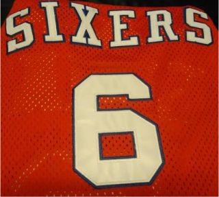 Julius Erving Signed Red Philadelphia 76ers Jersey New York Nets PSA