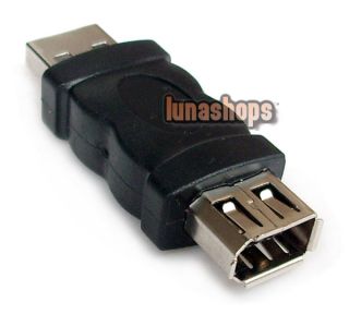 Firewire IEEE 1394 6 Pin Female to USB Type A Male Adapter Converter