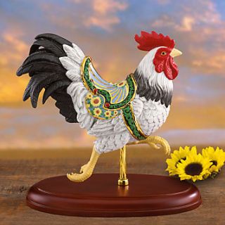Lenox Carousel Rooster Figurine Limited Edition New COA