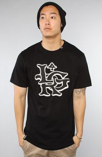 LRG The Rugged LRG Tee in Black Concrete