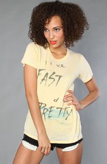 Junkfood Clothing The Live Fast Die Pretty Crew Tee