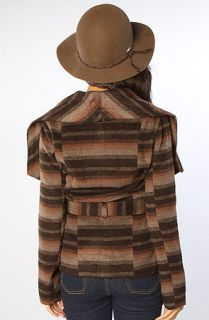 dakota the aslyn ombre stripe wool coat in concrete sale $ 24 95 $ 84