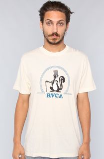 RVCA The Mr Sophistication Tee in Almond Tee
