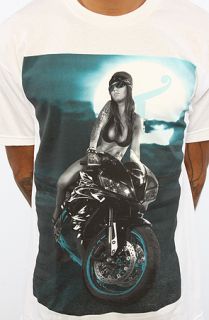 Two In The Shirt) The Fast Lane Tee in White