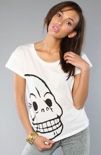 Cheap Monday The Lina Skull Tee in White