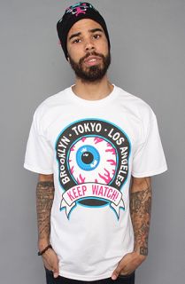 Mishka The Keep Watch Crest Tee in White