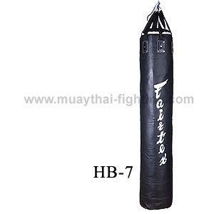 New Leather Muay Thai Boxing Fairtex 7ft Pole Bag HB7