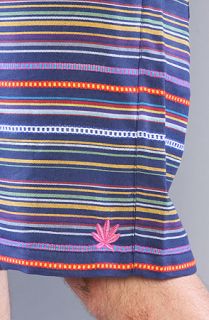 Mishka The Drug Rug Shorts in Blue Concrete