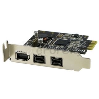 SYBA Firewire 800 Mbps 1394B 1394a PCI Express PCI E Card 2 5Gbps Ohci