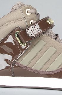adidas The Adirise 20 Sneaker in Titan Grey and Espresso  Karmaloop