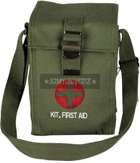 Olive Drab Platoon Leaders Military Emergency First Aid Kit