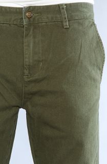 Obey The Juvee Chino Pants in Olive Concrete
