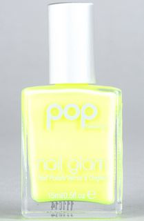 Pop Beauty The Nail Glam Polish in Yellow