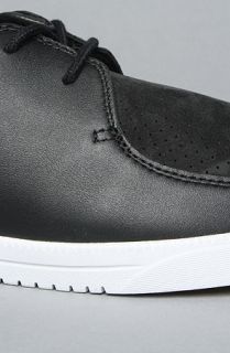 Clae The Bailey Sneaker in Black Nubuck Leather