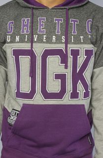 DGK The DGK Honors Pullover Hoody in Purple