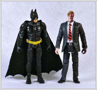  Two Face The Dark Knight Movie Action Figure Loose Toys DC MJ04