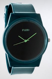 Flud Watches The Pantone Watch in Green Black