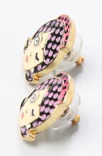 betsey johnson the 60 s mod girl stud earrings sale $ 22 95 $ 35 00 34