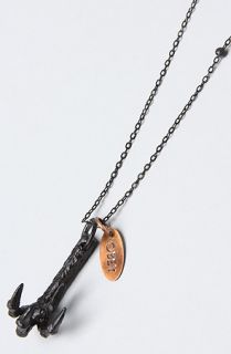 Obey The Nevermore Necklace in Black Concrete