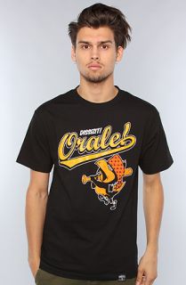 Dissizit The Orale Tee in Black Concrete