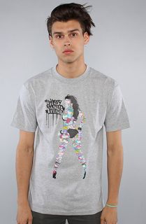 DGK The head to Toe Tee in Grey Concrete