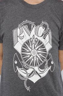 RVCA The Nautical Vintage Dye Tee in Black