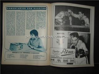 Jorge Alacrancito Torres Photo Cover Boxing Maga 1973