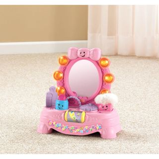 Fisher Price Laugh Learn Magical Musical Mirror W9735 New Pink Vanity