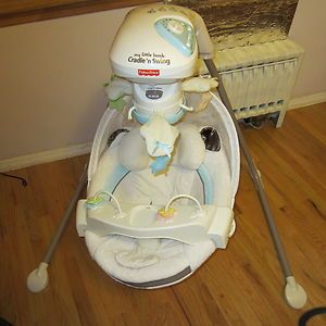 Fisher Price Baby Infant Swing P0098 Lamb Local Pickup 11219 + EXTRA