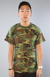 Rothco The 3 Pack Tees with Woodland Camo