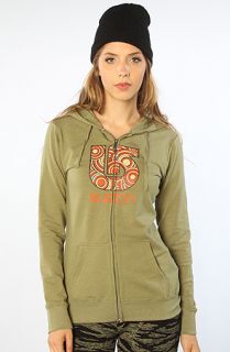 Burton The Circle Process Fleece Hoody in Heather Weeds  Karmaloop