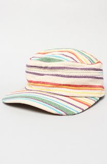 Accessories Boutique The Striped Coastal Hat in White