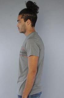 Vans The Anchorage Tee in Rock Grey Heather