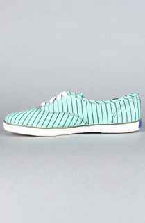 Keds The Champion Candy Stripe CVO Sneaker in Aqua