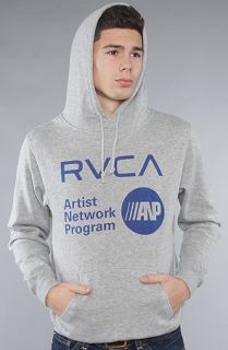 RVCA The ANP Hoody in Athletic Heather