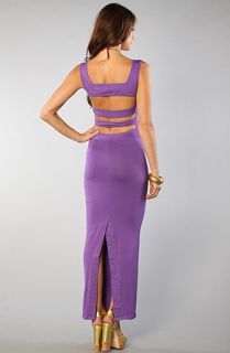 Blaque Market The Maxed Out Jersey Dress in Purple