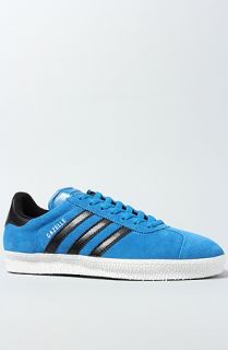 adidas The Gazelle 2 Suede Sneaker in Craft Blue Black White