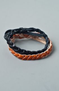 Native Vibe Jewelry Braided Leather Bracelet 2 Pack Set  Karmaloop