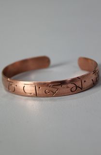 BMC Handmade Om Mani Bracelet Copper Concrete