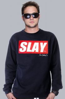 JbonClothingCo. SLAY Crewneck Sweater Navy