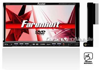 Farenheit Tid 801N in Dash Single 1 DIN Car DVD CD Player 8