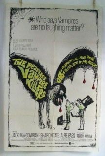 fearless vampire killers original movie poster 1967