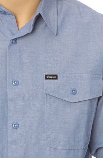 Brixton The Davis Buttondown in Light Blue