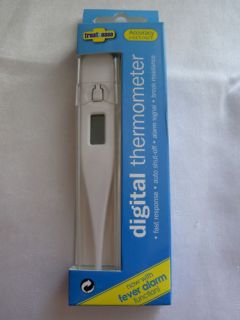Digital Thermometer with Case and Fever Alarm Function